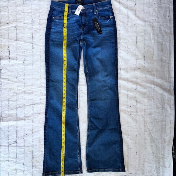 NWT Women’s 28/6 Banana Republic High Rise Bootcut Blue Denim Jeans - Picture 7 of 8